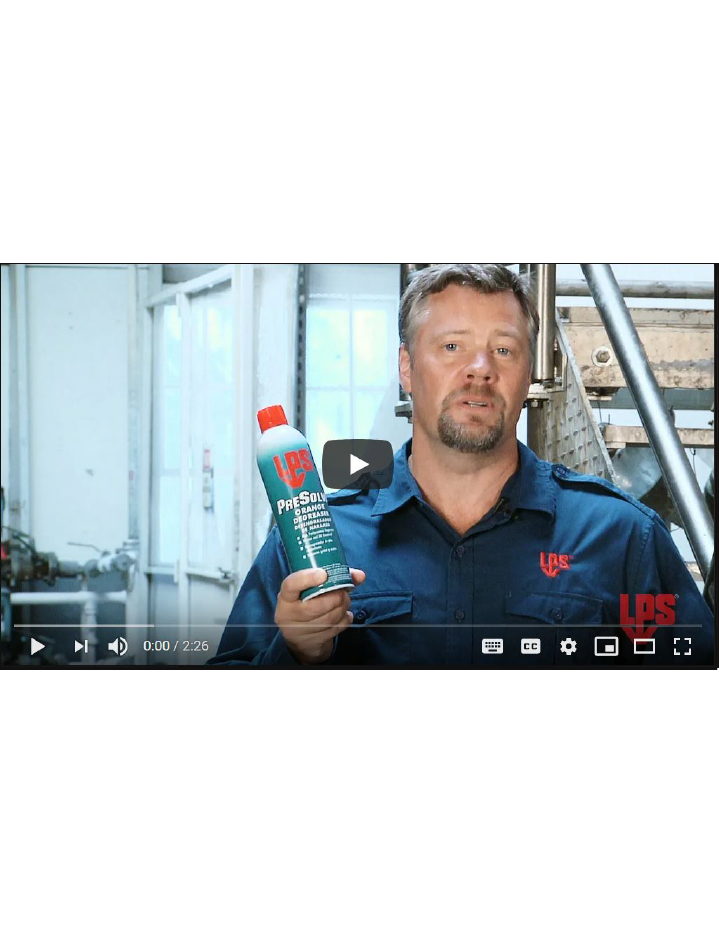 PRESOLVE ORANGE DEGREASER Removes Dirt Oil And Grime On Metal ITW 